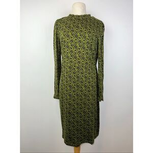 Boden Green Frill Detail Mini Dress